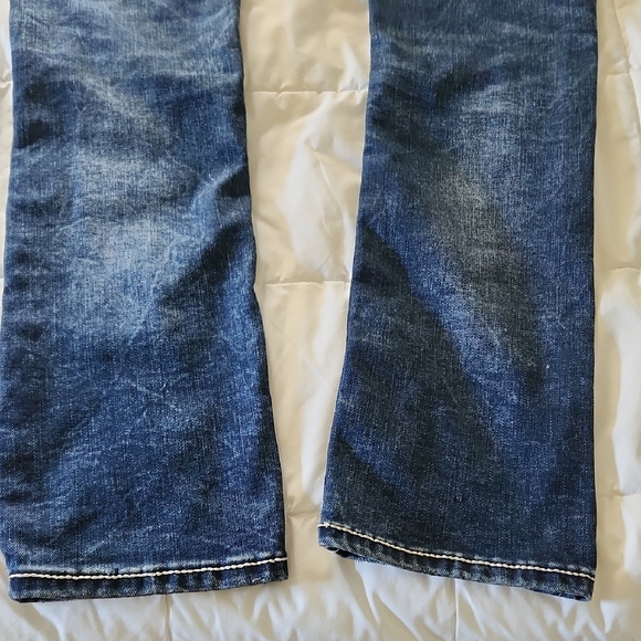 Buckle Men's Dark Blue Straight Jeans - Picture 6 of 6